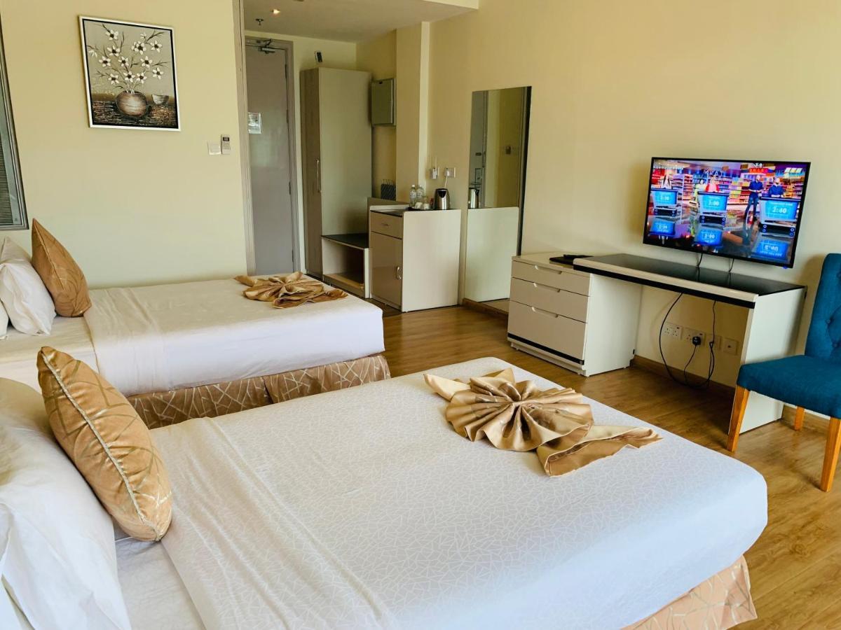 Wafa Hotel & Apartment Kampong Mata Mata Bagian luar foto